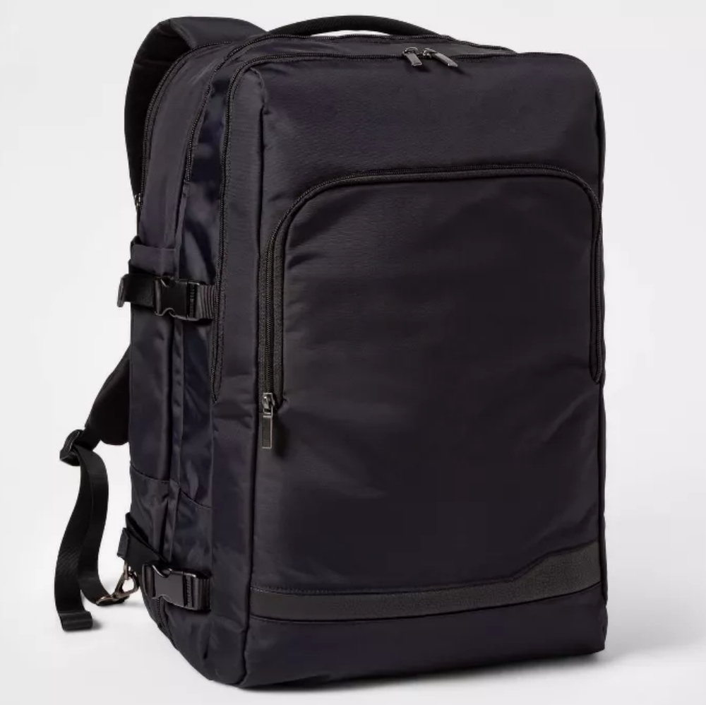 Open Story™ - Signature Traveler Backpack(Black)